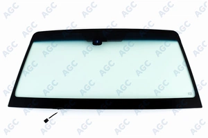 MITSUBISHI SHOGUN/PAJERO 3D-5D 2007- ветр зелен с голуб ЗП с обогревом с ДД от AGC