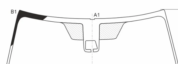 TOYOTA COROLLA FIELDER E160 2017-2025- лобовое стекло-камера, обогрев щеток от Fuyao
