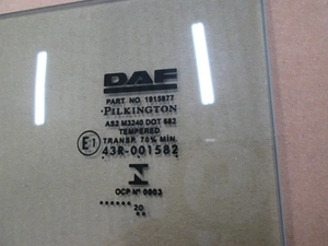 DAF XF95/XF105/- стекло боковое, форточка левой передней двери от Оригинал