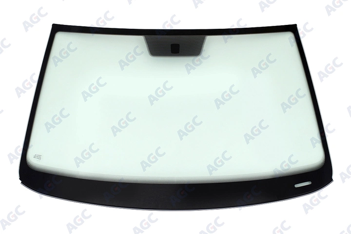 VOLKSWAGEN POLO V 4D СЕД/3D/5D ХБ 2009- лобовое стекло (квадратный пятак), нижний молдинг от Fuyao