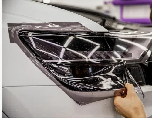 Клеим бронепленку на фары: пошаговая инструкция