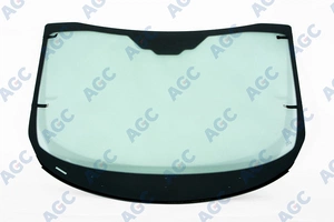FORD TRANSIT CUSTOM/TOURNEO CUSTOM 2013- СТЕКЛО ВЕТРОВОЕ ЗЕЛЕНОЕ - SOLAR CONTROL -С ПОЛНЫМ ОБОГРЕВОМ-VIN ОКНО- ДЕРЖАТЕЛЬ ЗЕРКАЛ от AGC