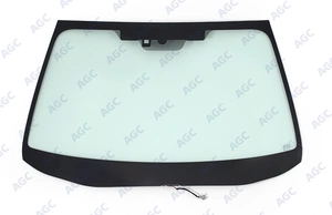 SUBARU LEGACY/ OUTBACK 2015- СТЕКЛО ВЕТРОВОЕ ЗЕЛЕНОЕ + ШУМОИЗОЛЯЦИЯ -С ОБОГРЕВОМ-ДАТЧИК СВЕТА/ДОЖДЯ- ИЗМЕНЕНИЕ ШЕЛКОГРАФИИ от AGC