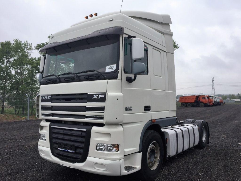 DAF XF 105/106 2013- лобовое стекло, изменение шелкографии от AGC